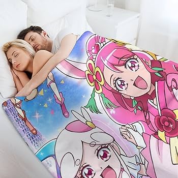 Amazon｜ヒーリングっどプリキュア 毛布 ブランケット 冬