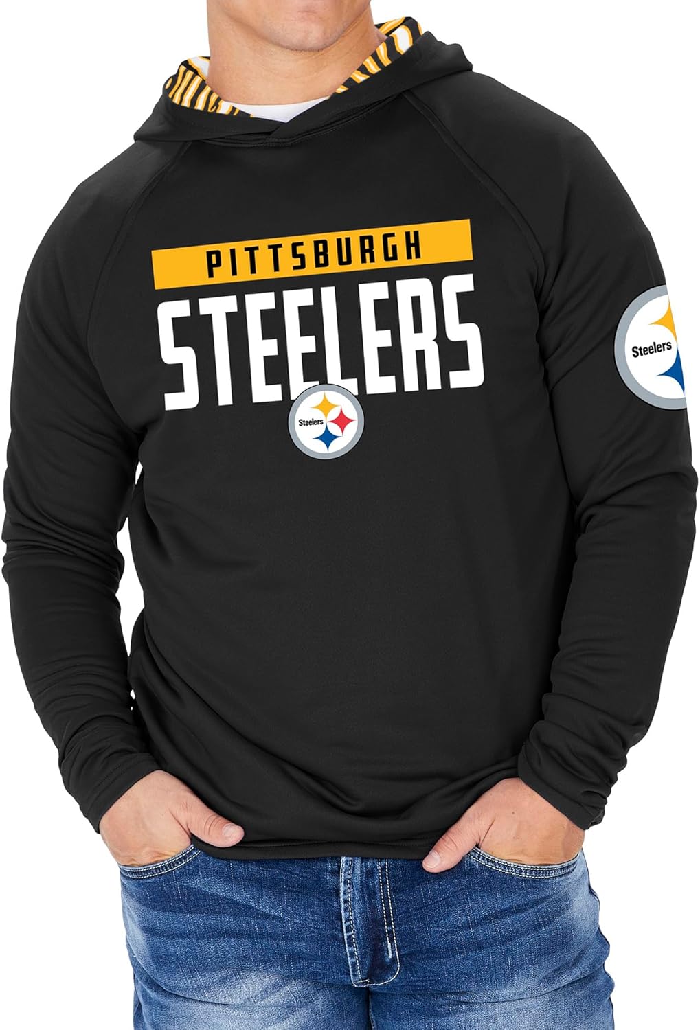 Official NFL Zubaz Lightweight Hoodie: All Teams