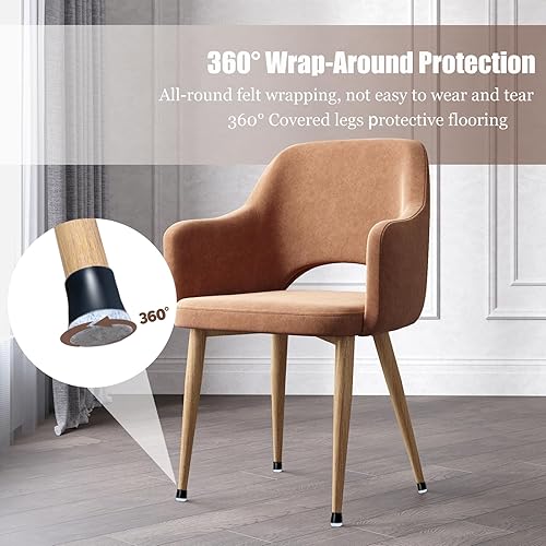 Miniatura 2 de 24 protectores de suelo para patas de silla, protectores de patas de silla de mesa para suelos de madera dura, tapa para patas de silla con