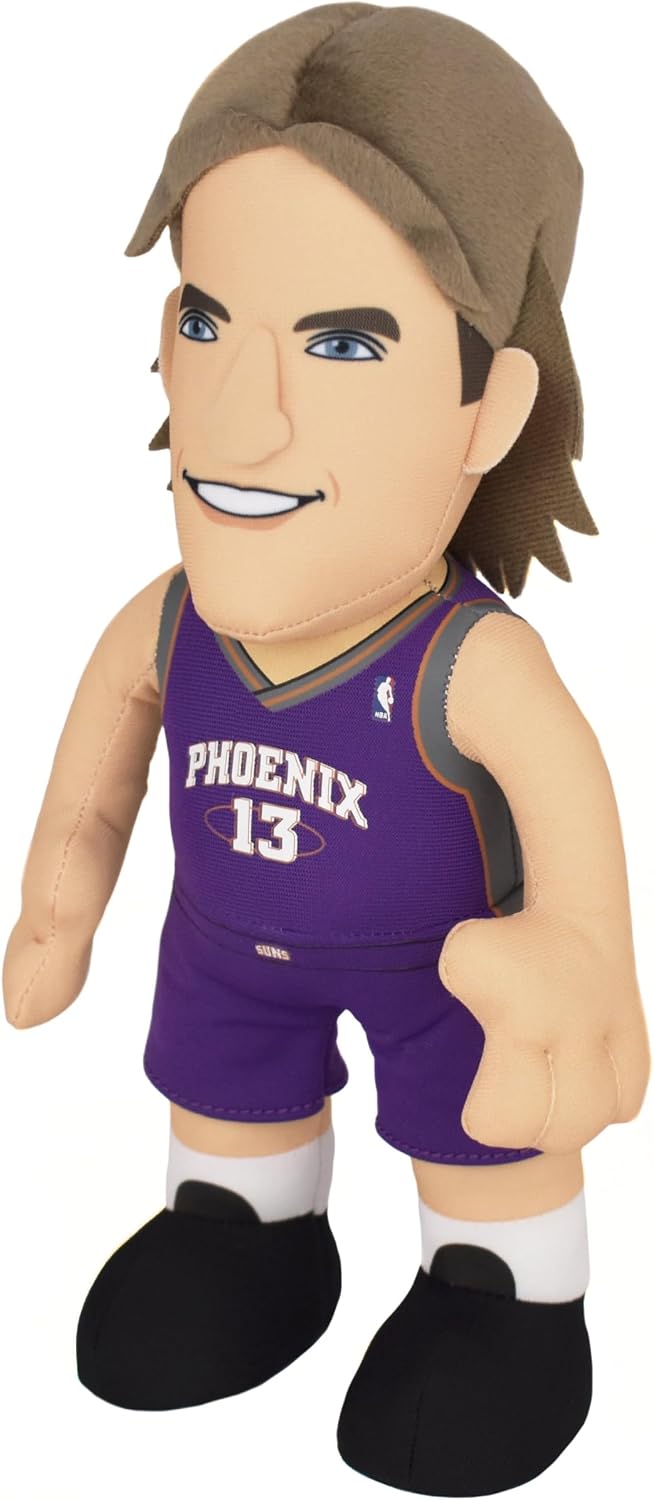 Bleacher Creatures Phoenix Suns Suns Steve Nash 10" Plush Figure - A Legend for Play Or Display