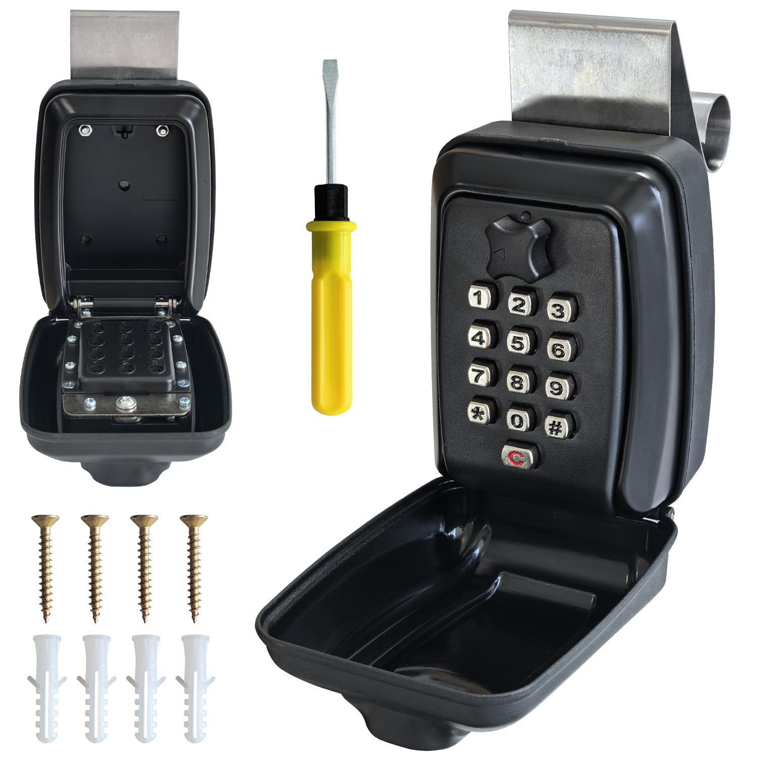 Photo 1 of SUGOOE 12-Digit Combination Security Lock Box