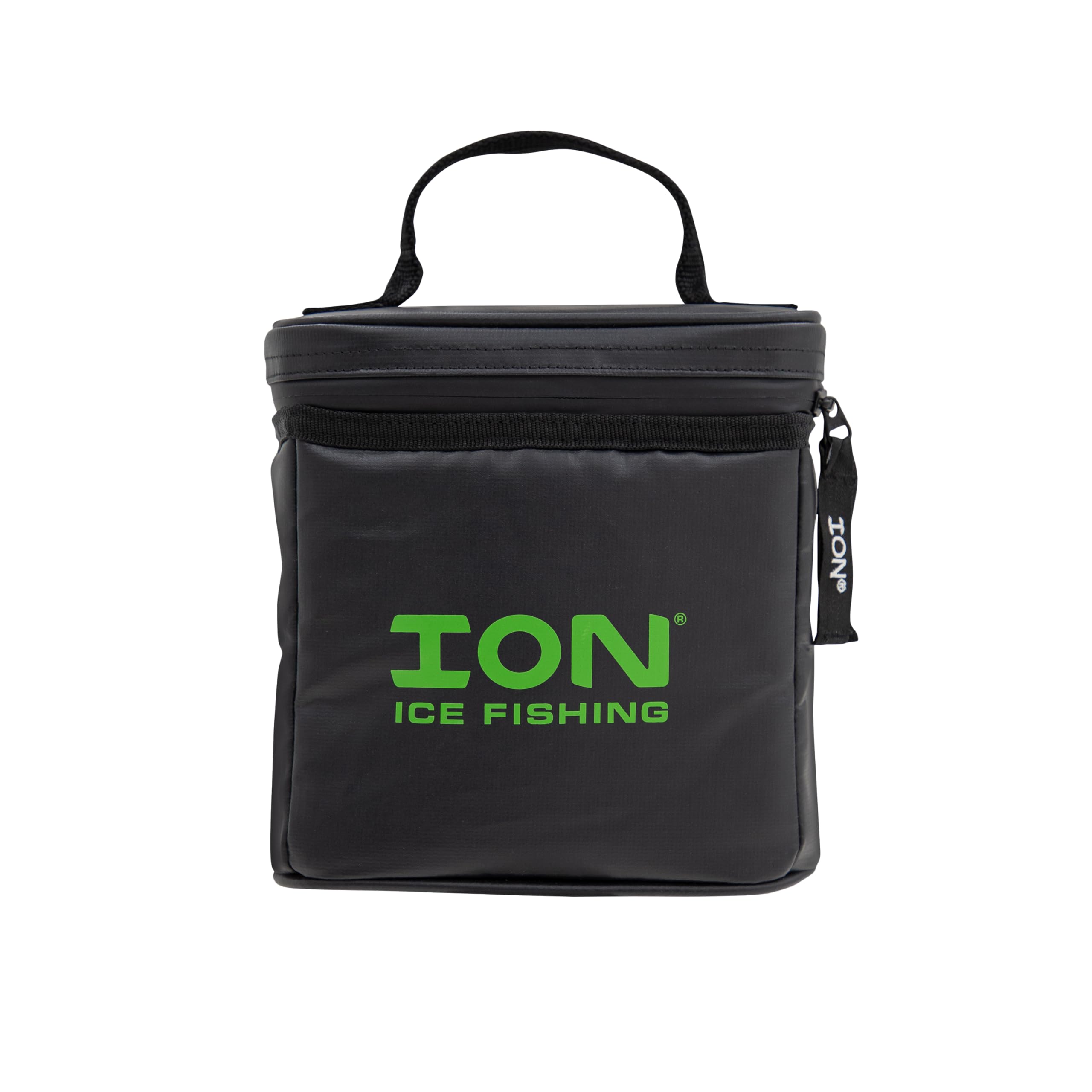 ION ® Battery Bag, Storage, Lithium-Ion Batteries, Two Pockets, Waterproof, Black, 46079