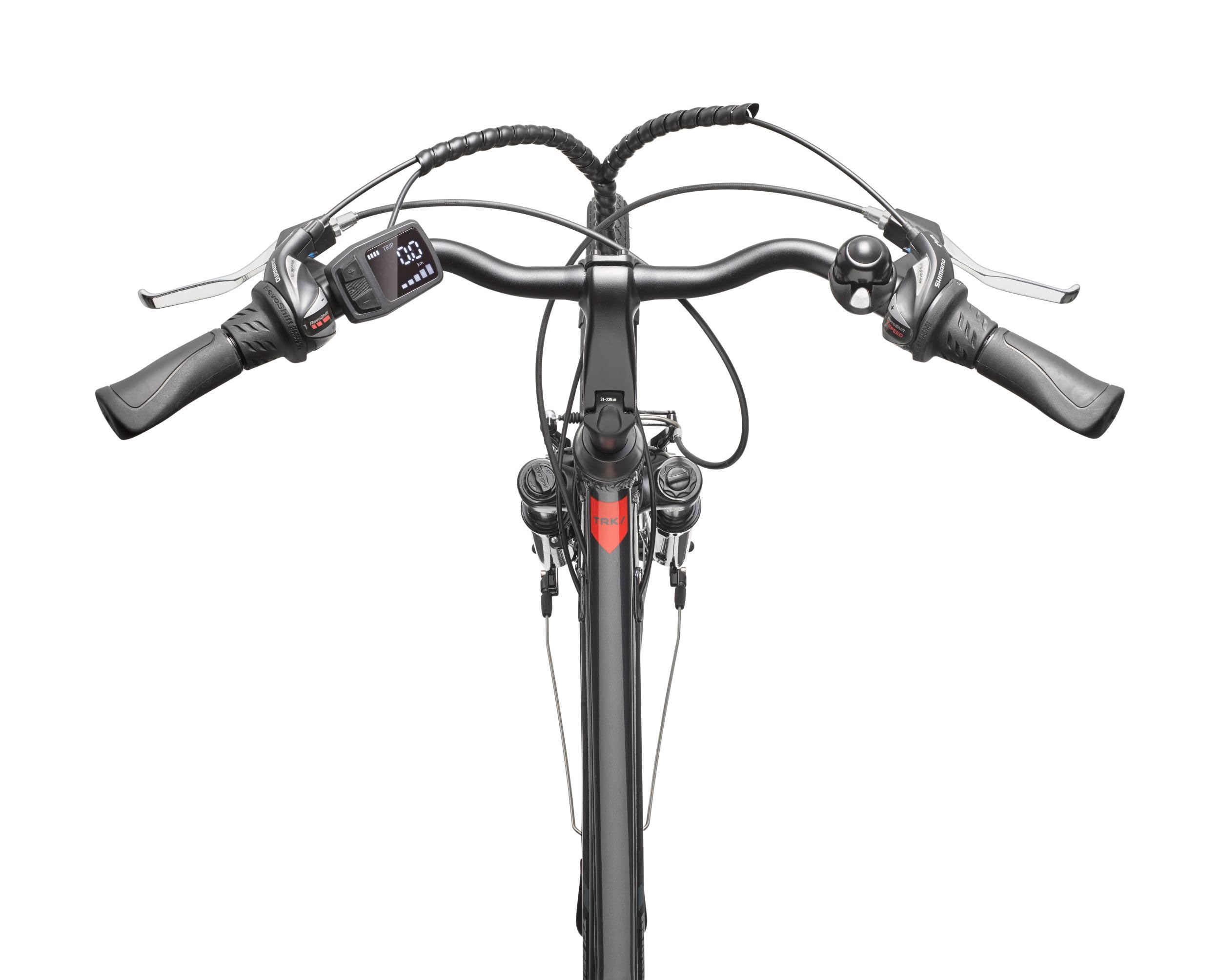 TELEFUNKEN E-Bike Damen 28 Zoll Trekking-Fahrrad | 21-Gang Kettenschaltung | Elektrofahrrad mit 250W Hinterradmotor und 536,5 Wh Li-Ion Akku | Pedelec mit V-Bremsen | inkl. Panzerkabelschloss | XT485