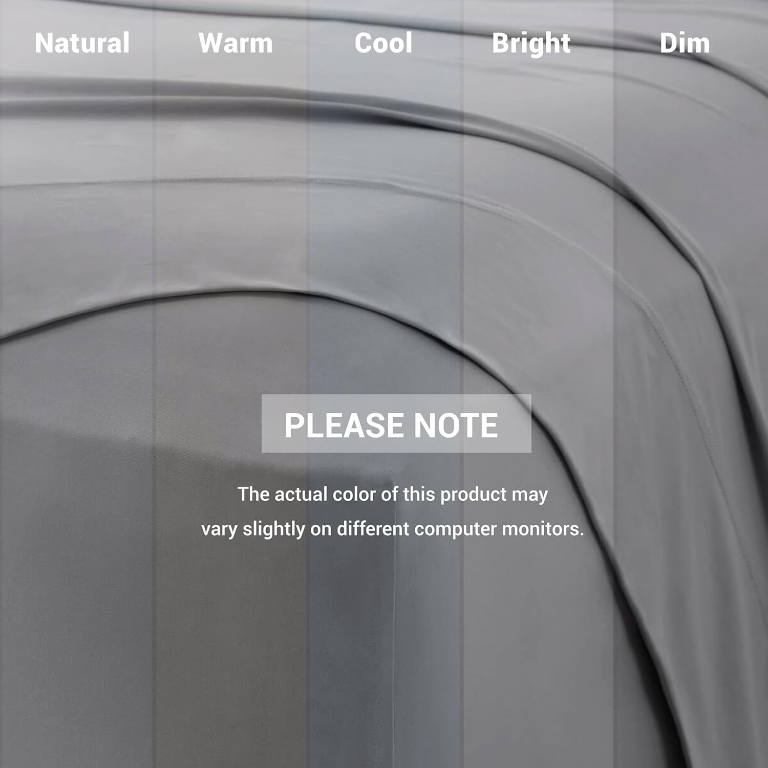 Harbor House Cooling Stretch Jersey Bed Sheets – Queen Size, Grey – Cool-Touch Nylon Blend, Moisture-Wicking & Breathable for Hot Sleepers, Deep Pocket, Soft & Stretchy 4-Piece Sheet Set - Image 7