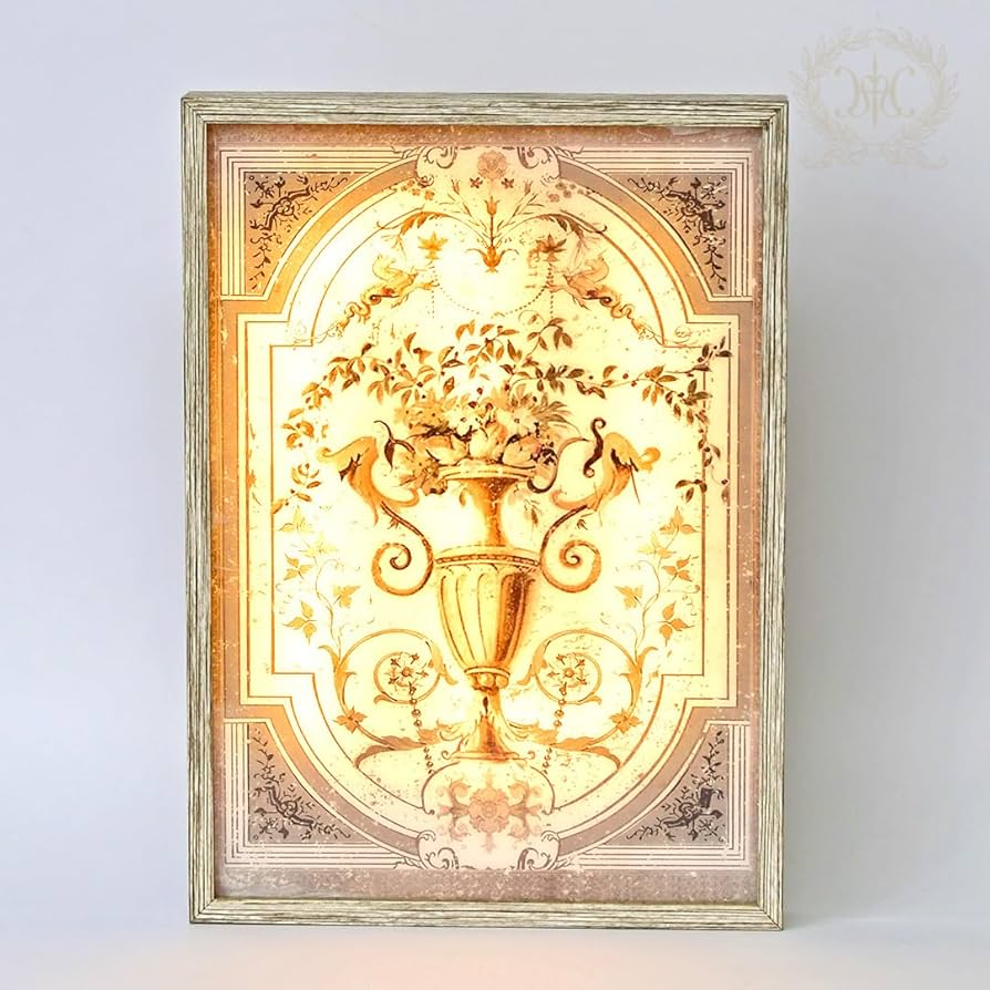 Amazon｜LEDアートフレーム/フラワー ウォールデコレーション