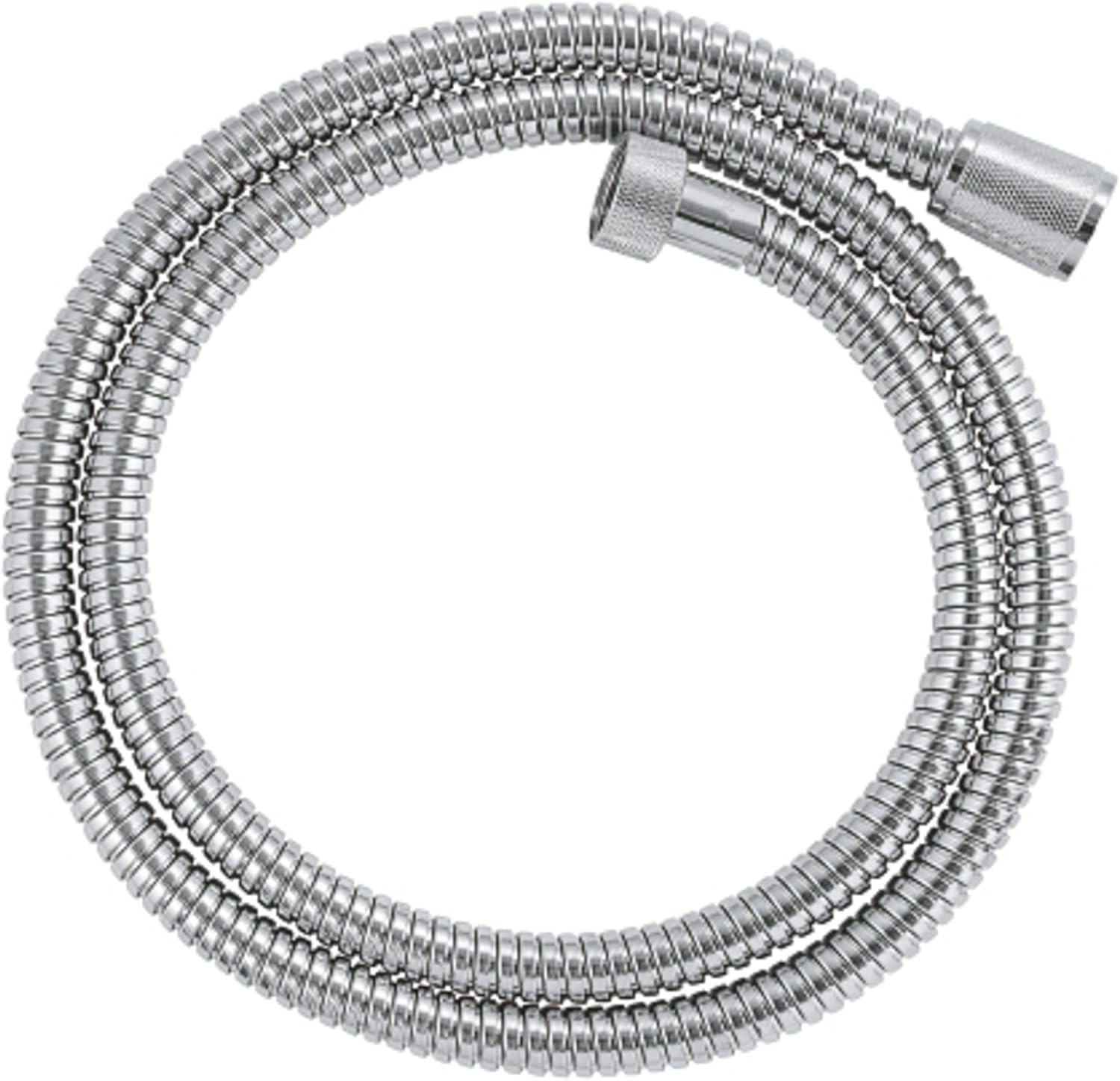 GROHE 28143000 RelexaFlex 59" Metal Longlife Shower Hose, Starlight