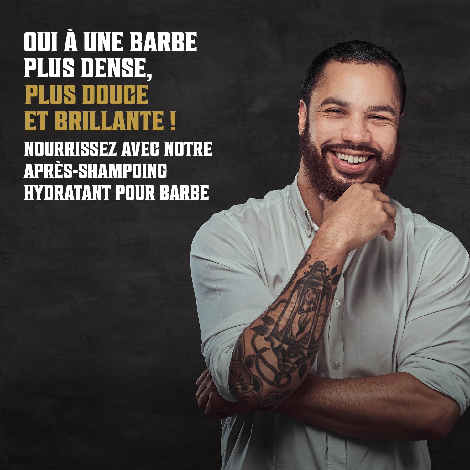 Viking Revolution - Shampoing Barbe Homme & Après Shampoing Barbe Homme - Huile d'Argan & de Jojoba - Adoucit & Renforce - Tabac Doux - 500 ml x 2