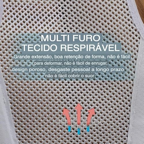 Corretor De Postura Fliptok Lombar Cervical Reforçado Branco