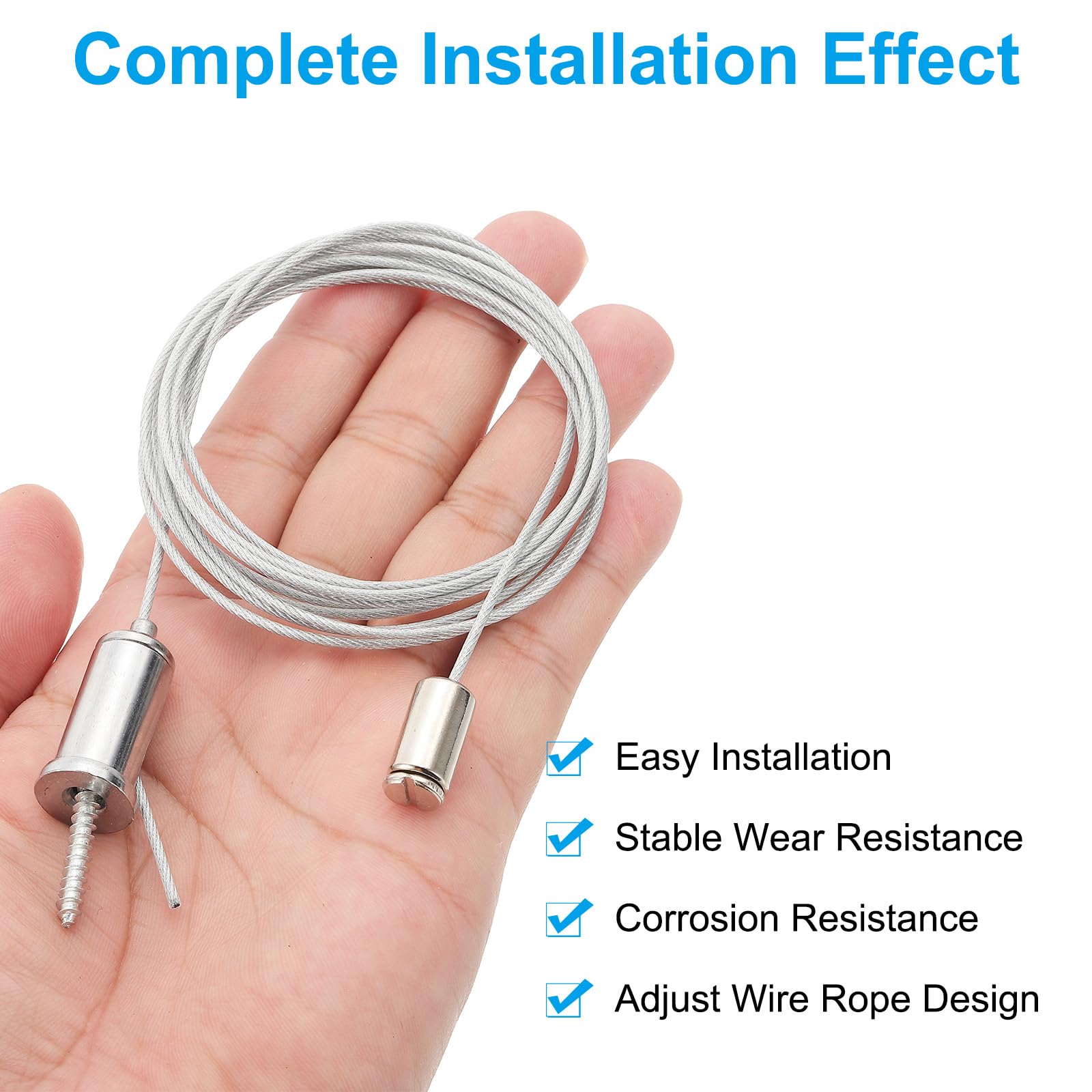 PATIKIL Ceiling Hanging Wire Cable Kit - Image 3