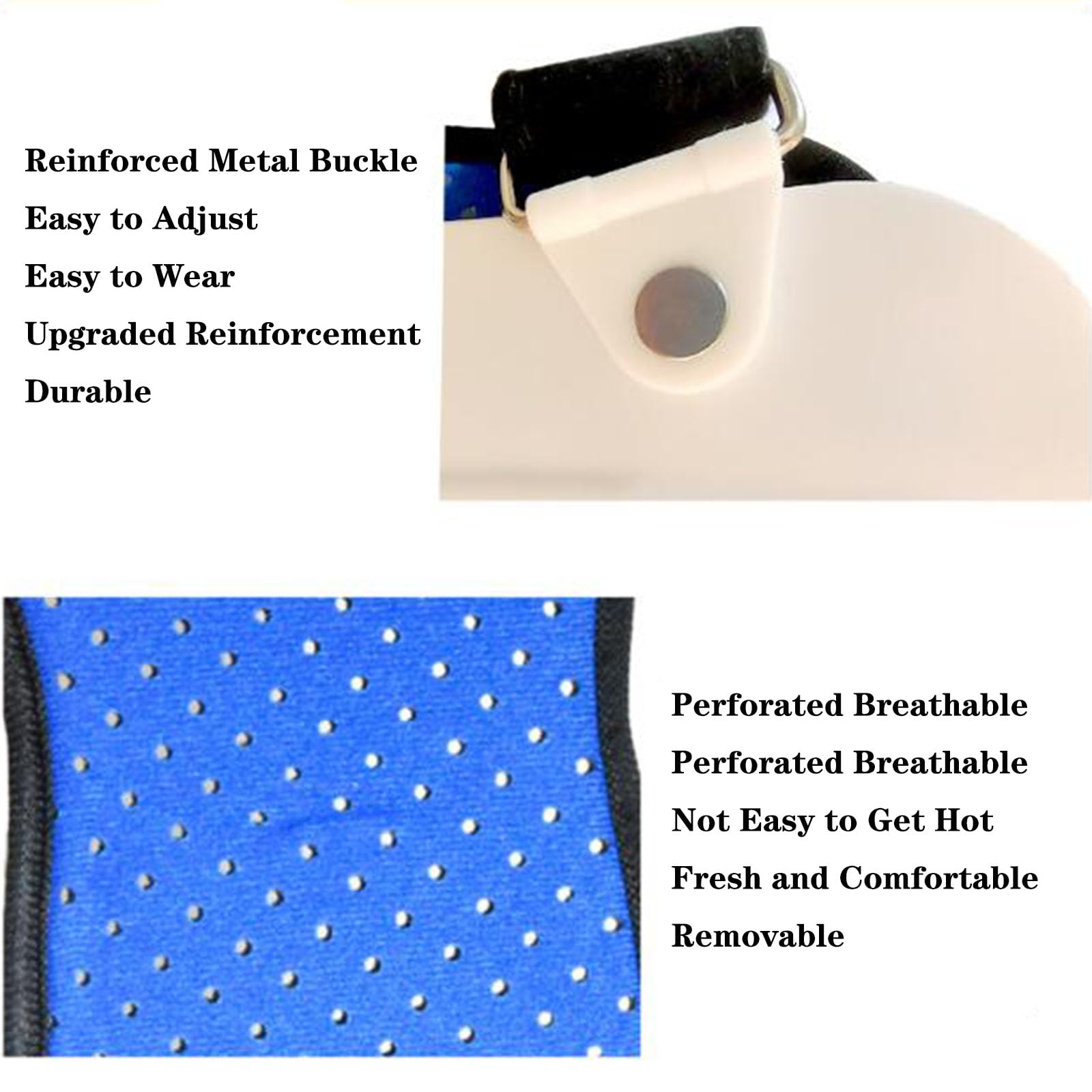 Fascitis Plantar Noche de férula Soporte de Tobillo Brace orthosis férula postural Correcto absorción de Choque Transpirable Deslizamiento de ortesis Resistente al pie, b Izquierdo+Derecha, l