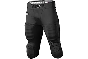 Rawlings Fp147 High Performance Boys Black Football Pants