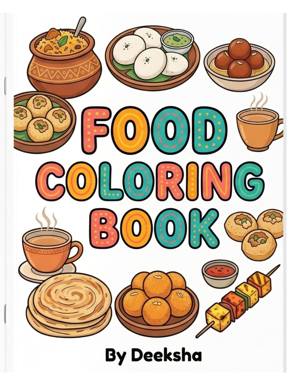 Food coloring book