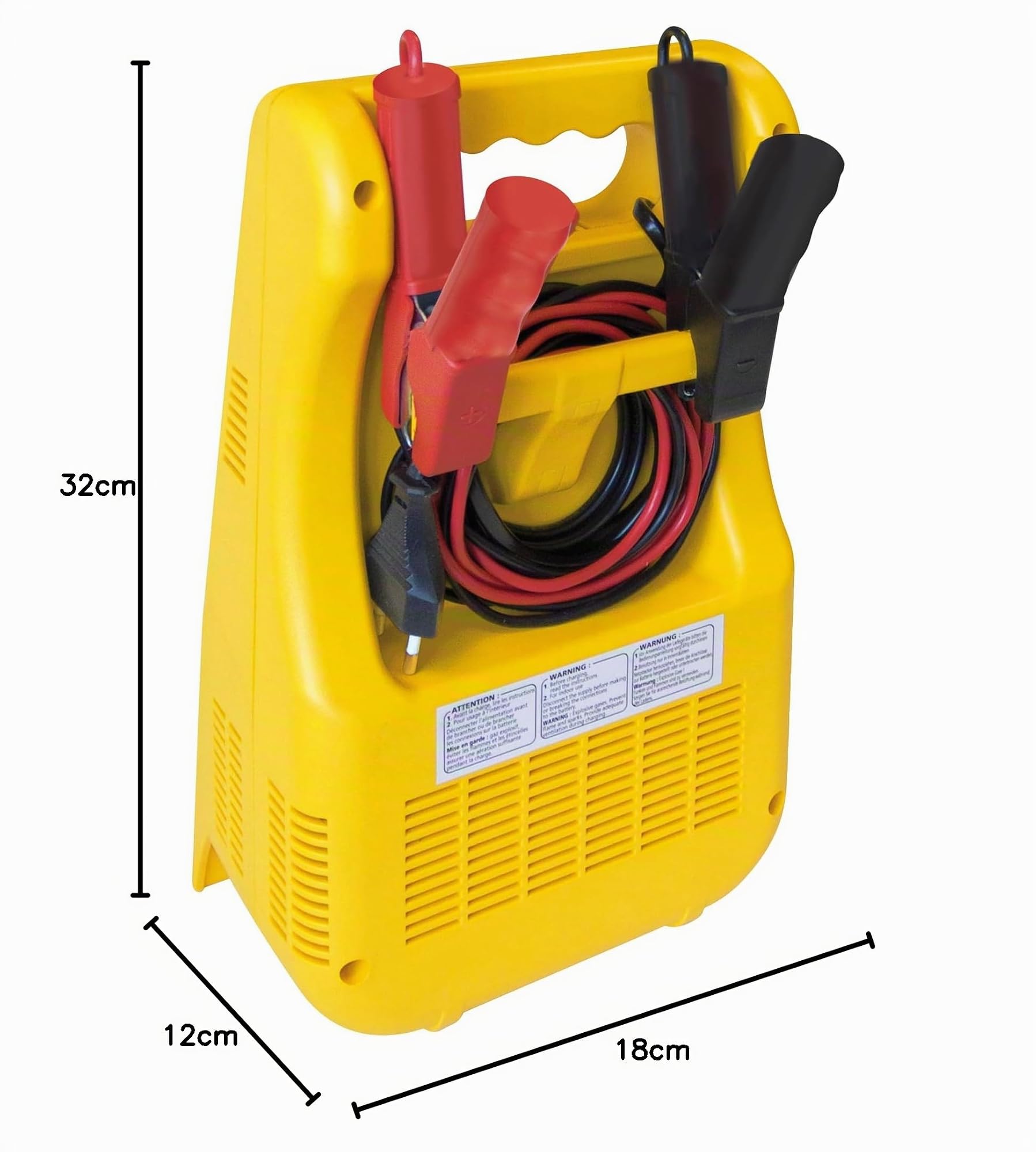 GYS - Start UP 80, 3 in 1 : Avviatore, Caricabatterie Automatico e Tester 12V - 17A - Auto, Camper, Furgoni - 024922