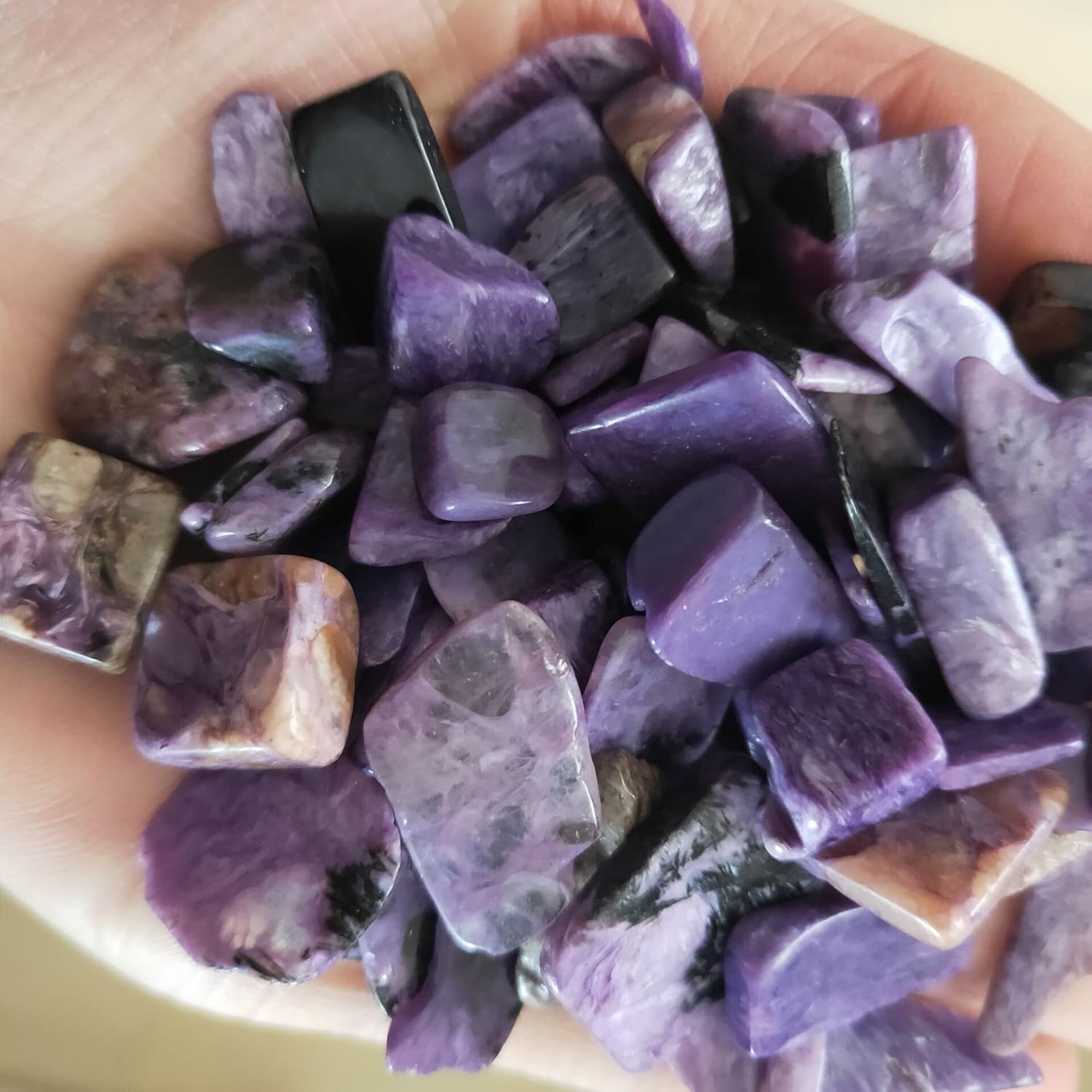 Crystal Decoration Natural Crystal Specimen Rose Quartz Amethyst Home Decor Colorful for Aquarium Stone Rock Home Decor Beautiful Gifts (Size : 100g)