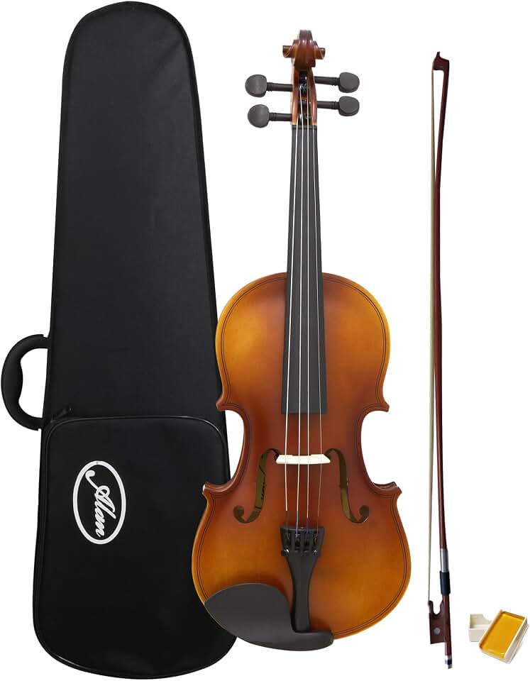 Alan, Violino Envelhecido AL 1410 4/4 E Alan Com Case Arco Breu Cavalete