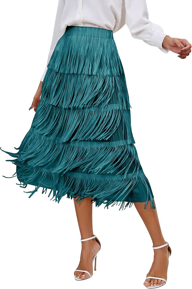 週末限定値下!GOOD GRIEF!A Line Fringe HemSkirt GOOD GRIEF! A Line Fringe Hem Skirt