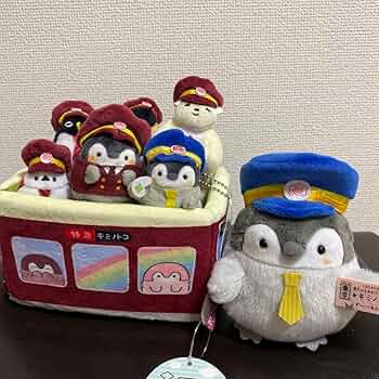 コウペンちゃん×阪急電車　コウペンちゃん 阪急電車なぷちマスコットセット コウペンちゃん☆阪急電車なぷちマスコットセット☆電車に乗った