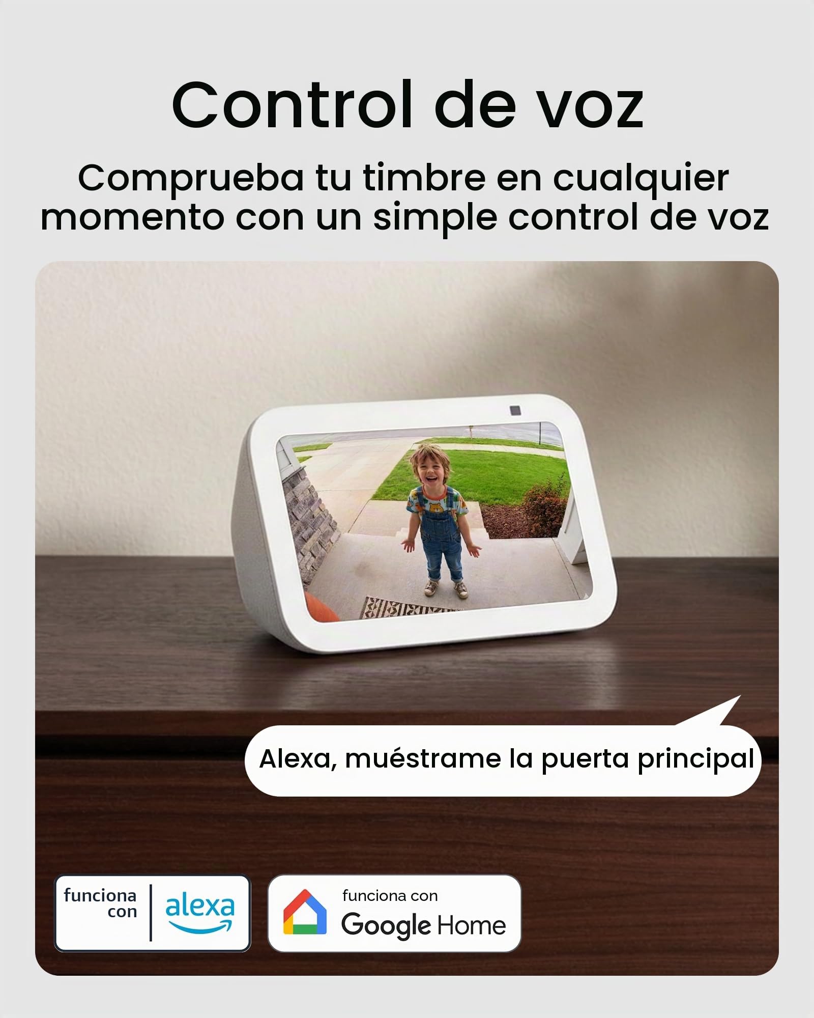 youkey Timbre inalámbrico de vídeo con Gong, sin cuota mensual, timbre de puerta con batería 2K con vídeo de cabeza a pies, detección de paquetes, 2,4/5 GHz WiFi 6, 8 GB de memoria, control de voz