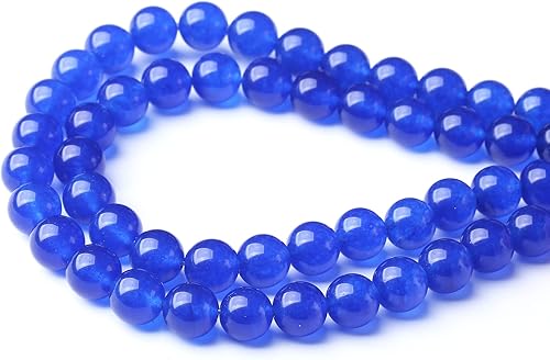 Miniatura 134 de Cuentas redondas sueltas de obsidiana negra de 0.236 pulgadas, cuentas de gemas naturales, cuentas de piedra energética de cristal para hacer joyas