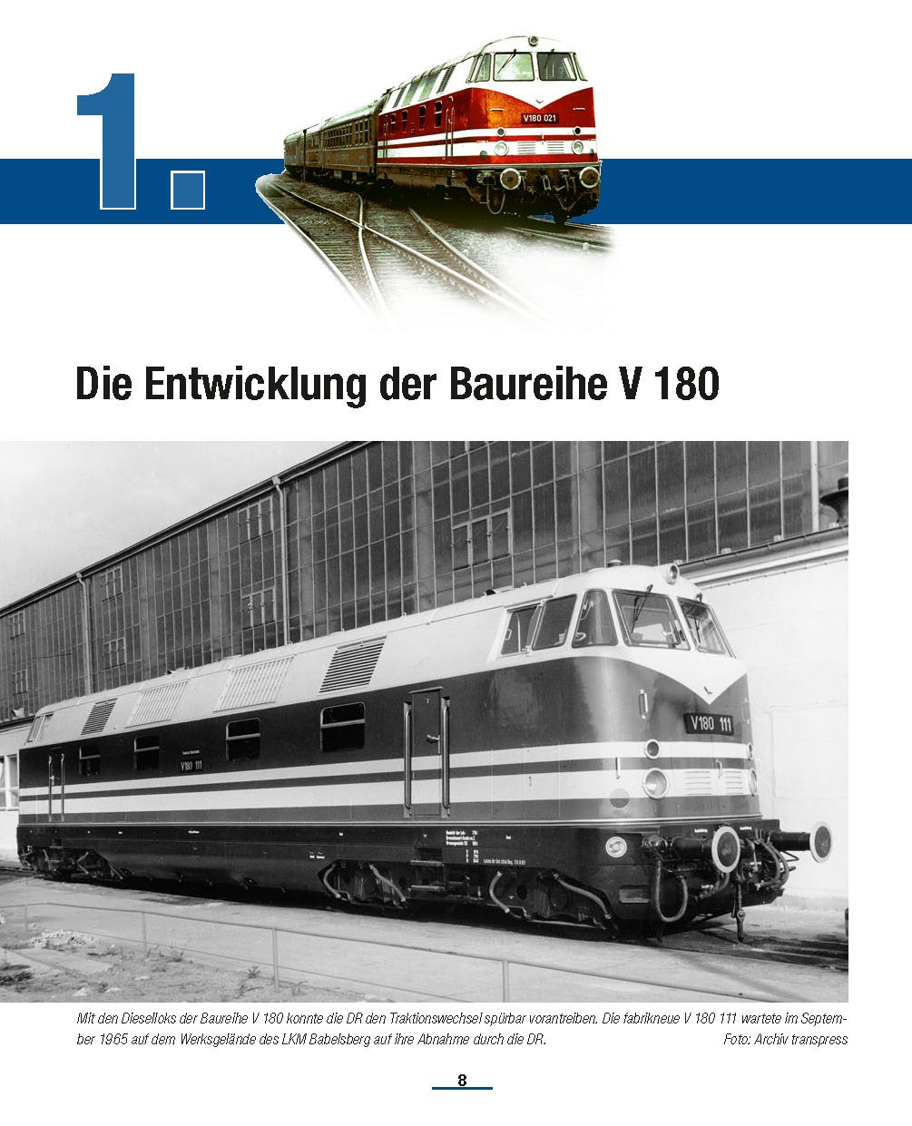 Die dicke Babelsbergerin: Die Baureihe V 180 der DR (Lok-Legenden)