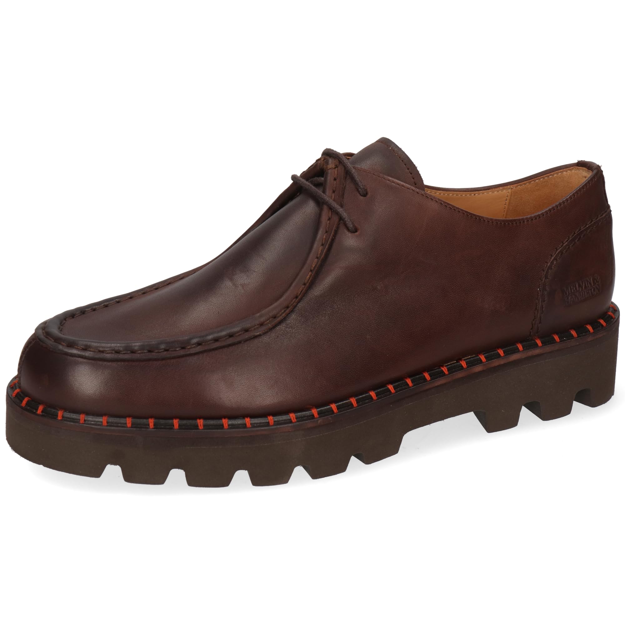 Melvin & Hamilton Derby Shoes Men's Brody 2, Brown, 10 UK