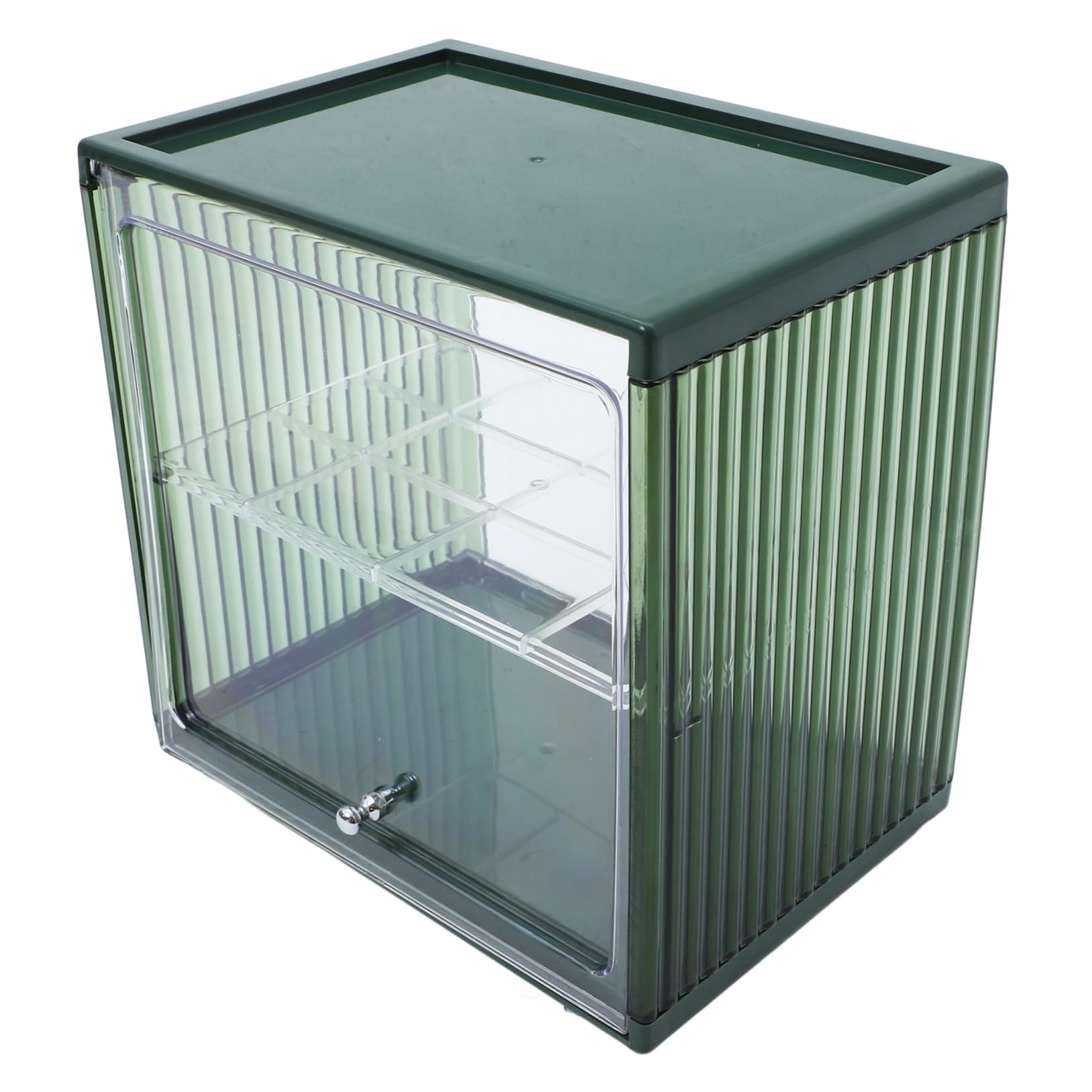 Caja para pan compacta PRETYZOOM organizador de plástico reutilizable de doble capa
