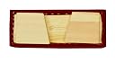 Mudra Crafts Maroon Foldable Meditation Chair - Yoga Zen Meditation Bench Kneeling Stool - Wooden Meditation Stool with Cushion - Prayer Kneeler Seiza Meditation Seat gallery image