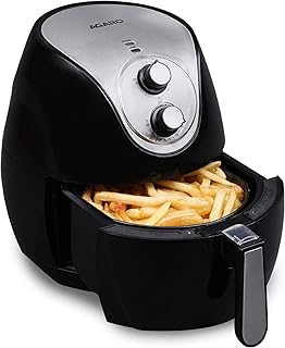AGARO 1300-Watt, 3.2 litres Air Fryer with Rapid 3D Uniform Heating (Black)