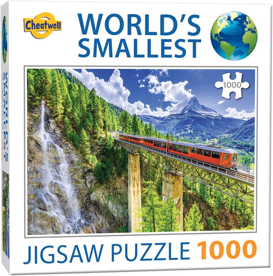 Cheatwell Games World's Smallest 1000 Piece Puzzle Matterhorn