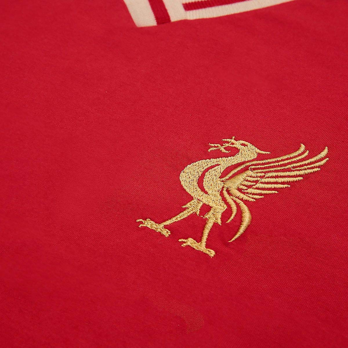 Retrôgol | Camisa Liverpool Retrô Anos 70 Vermelha Branca Manga