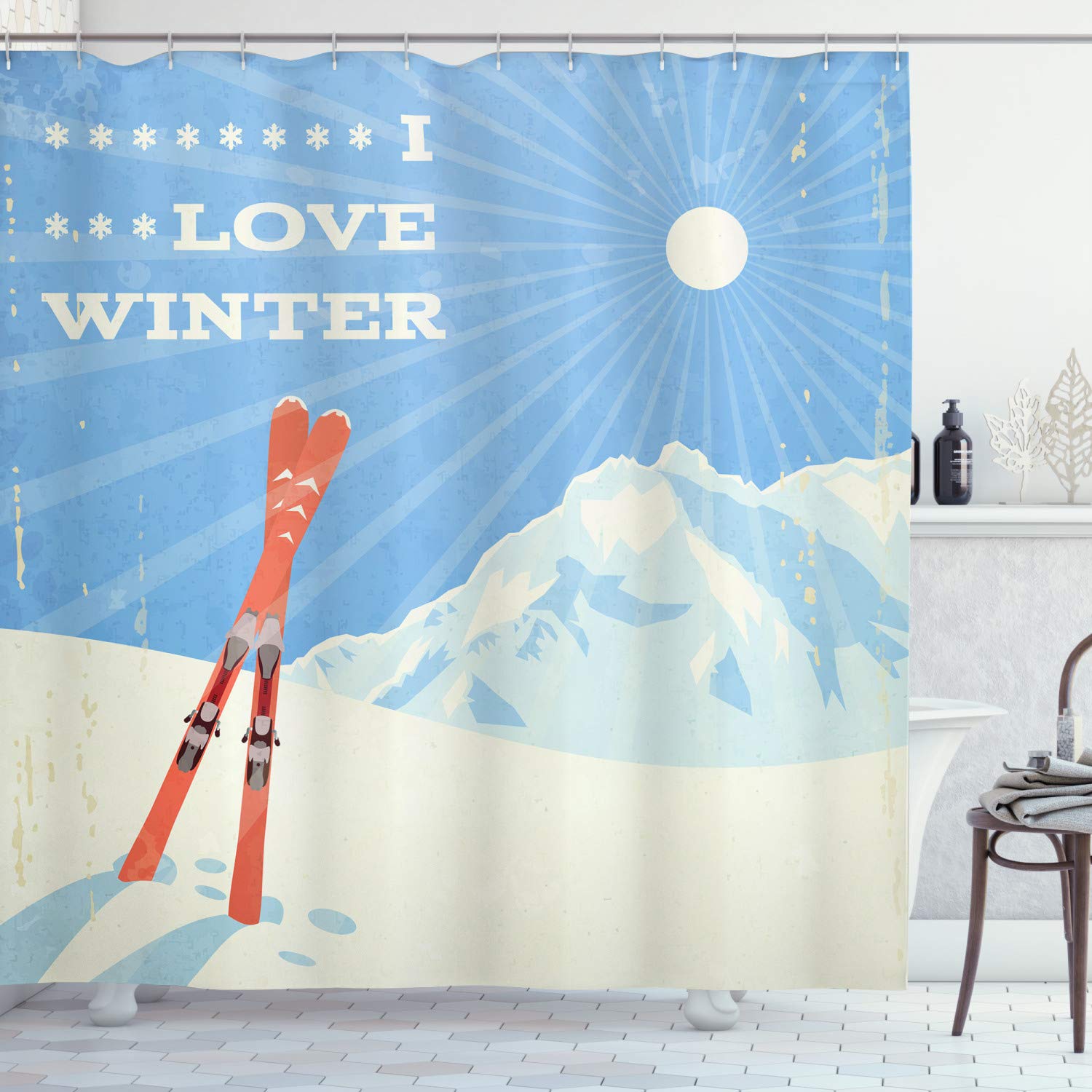 Outdoor Themed Shower Curtains Curtains & Drapes 2023