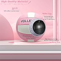 Vista 3 de Voleibol oficial tamaño 5 para interiores y exteriores, kit de voleibol suave de poliuretano más grueso con bomba de pelota para adultos, juego