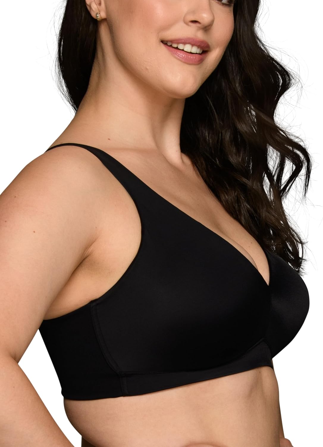 Vanity Fair Womens Beauty Back Smoothing Wireless Bra with Lift, Simple Sizing Available S-3xl - Image 2