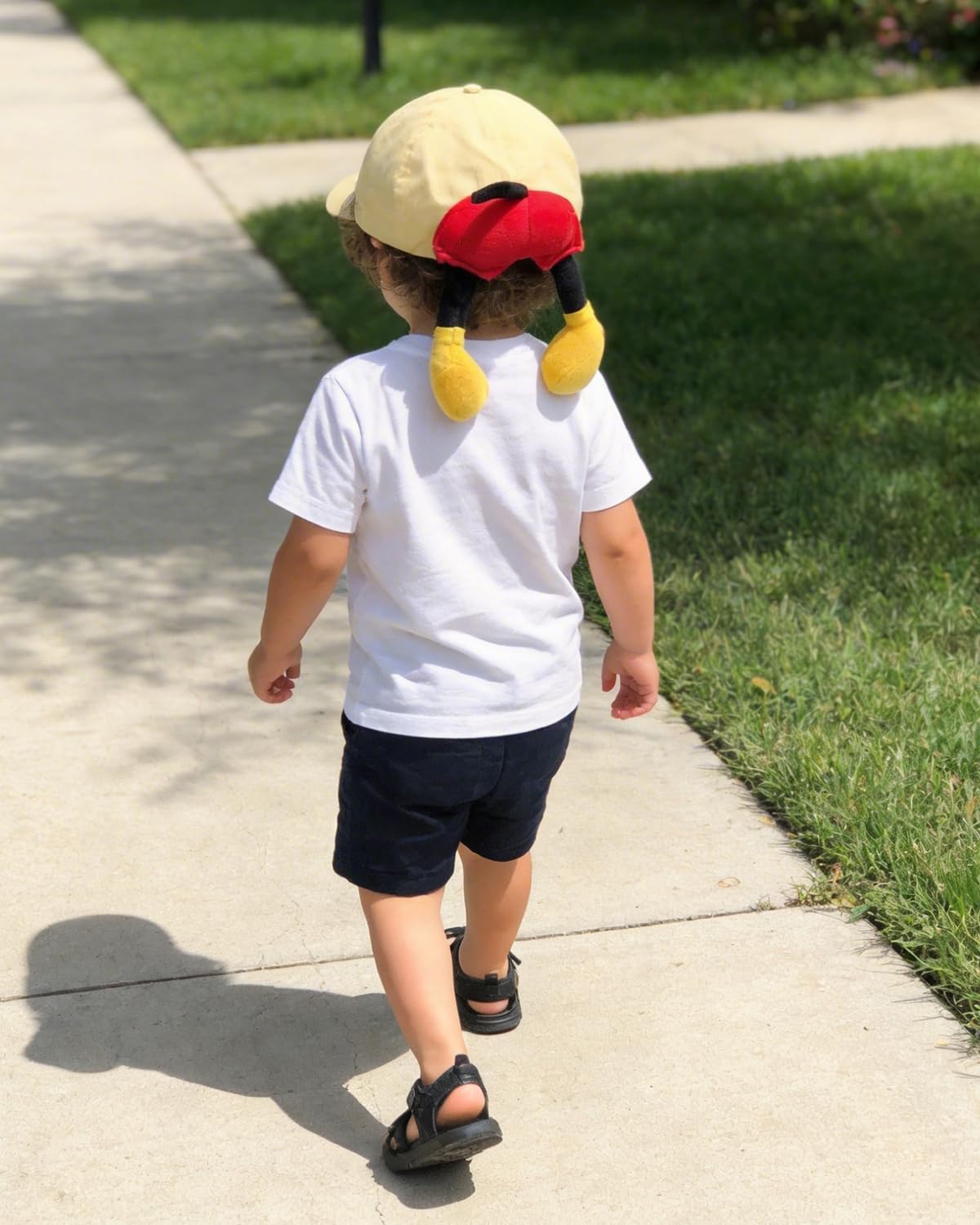 Cartoon Mouse Baseball Cap for Boys Girls Cotton Adjustable Trucker Hat Outdoors Visor Sun Hats Anime Peaked Cap