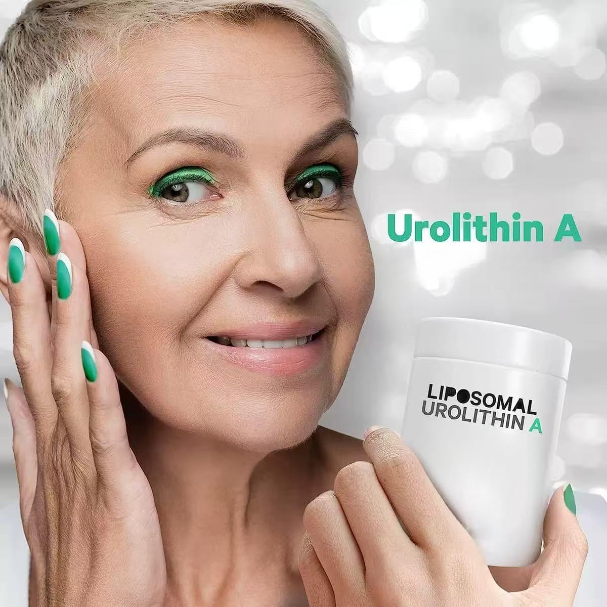 Urolitina A liposomiale, non OGM, senza glutine | Mantenere la salute muscolare Combattere la fatica fisica Sostenere un invecchiamento sano