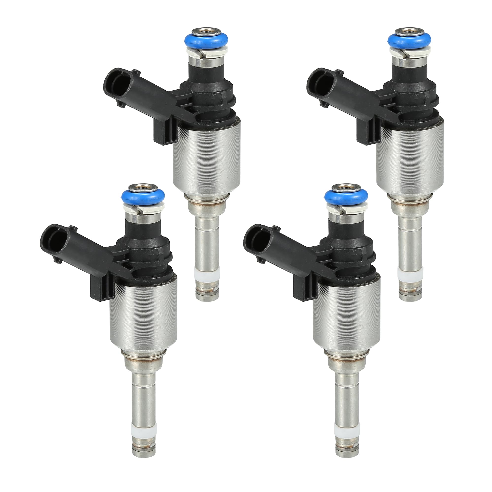 A ABSOPRO Iniettore di carburante No.06H906036G/06J906036G per VW Golf 2.0 GTI 04-13 per VW Passat B6 B7 Berlina 2.0 TFSI 05-14 Nero 4 Pezzi