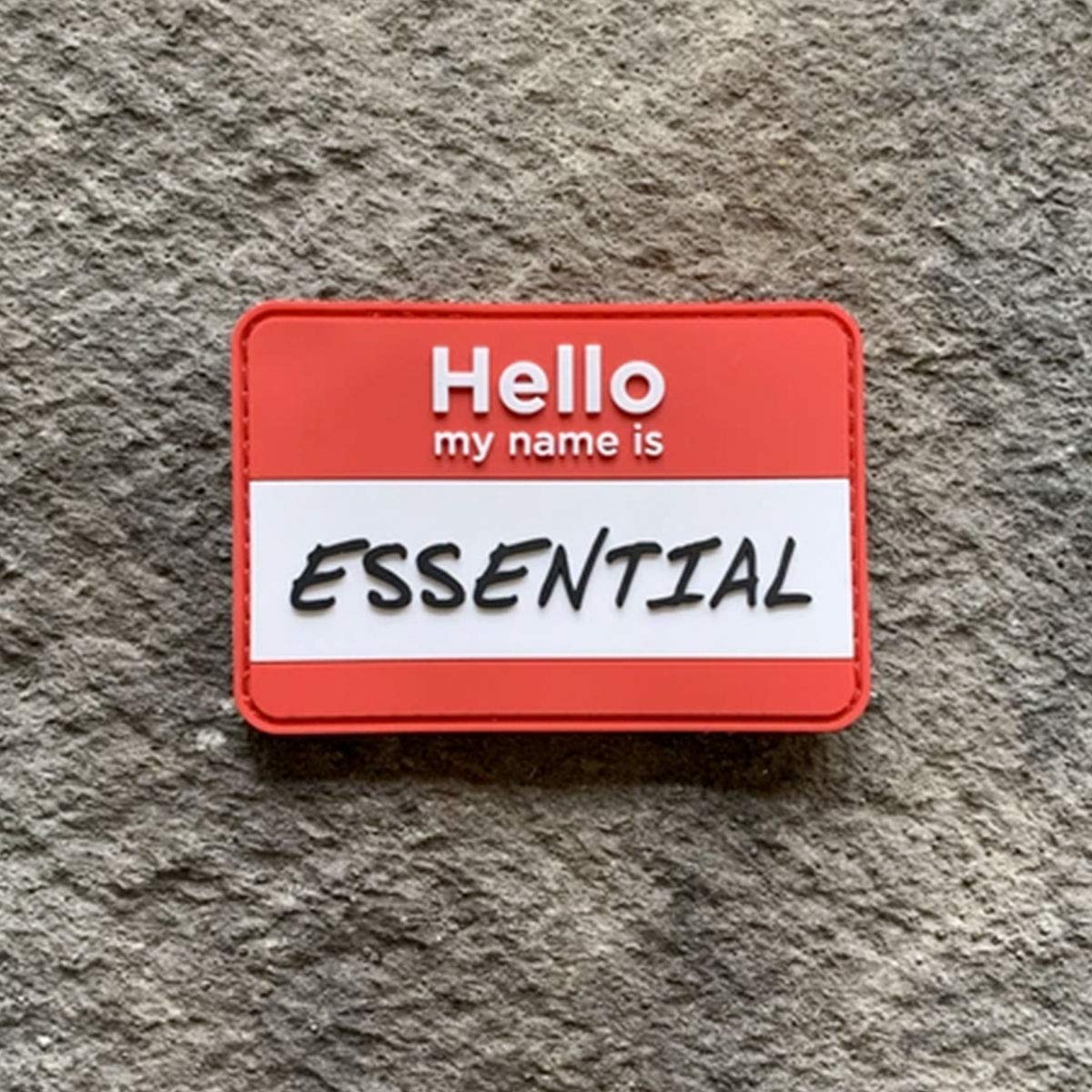 PatchOps COVID-19 Essential Series PVC Tactical Morale Uniform Patch (Essential)