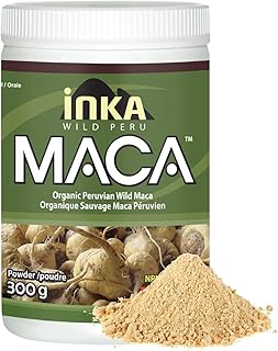 Organic Raw Maca Root Powder 300 g - Certified Organic, Peruvian Maca for Men & Women, Non-GMO, 100% Pure, No Additives, Fillers or Preservatives