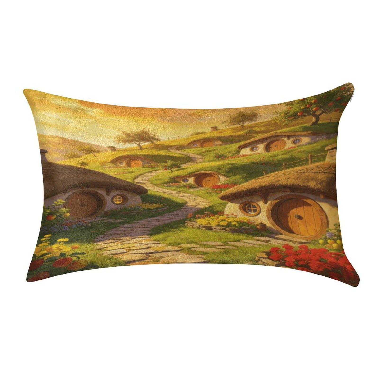 Fekiloot Style Hobbiton Pillow Covers Home Decor Pillow Cases