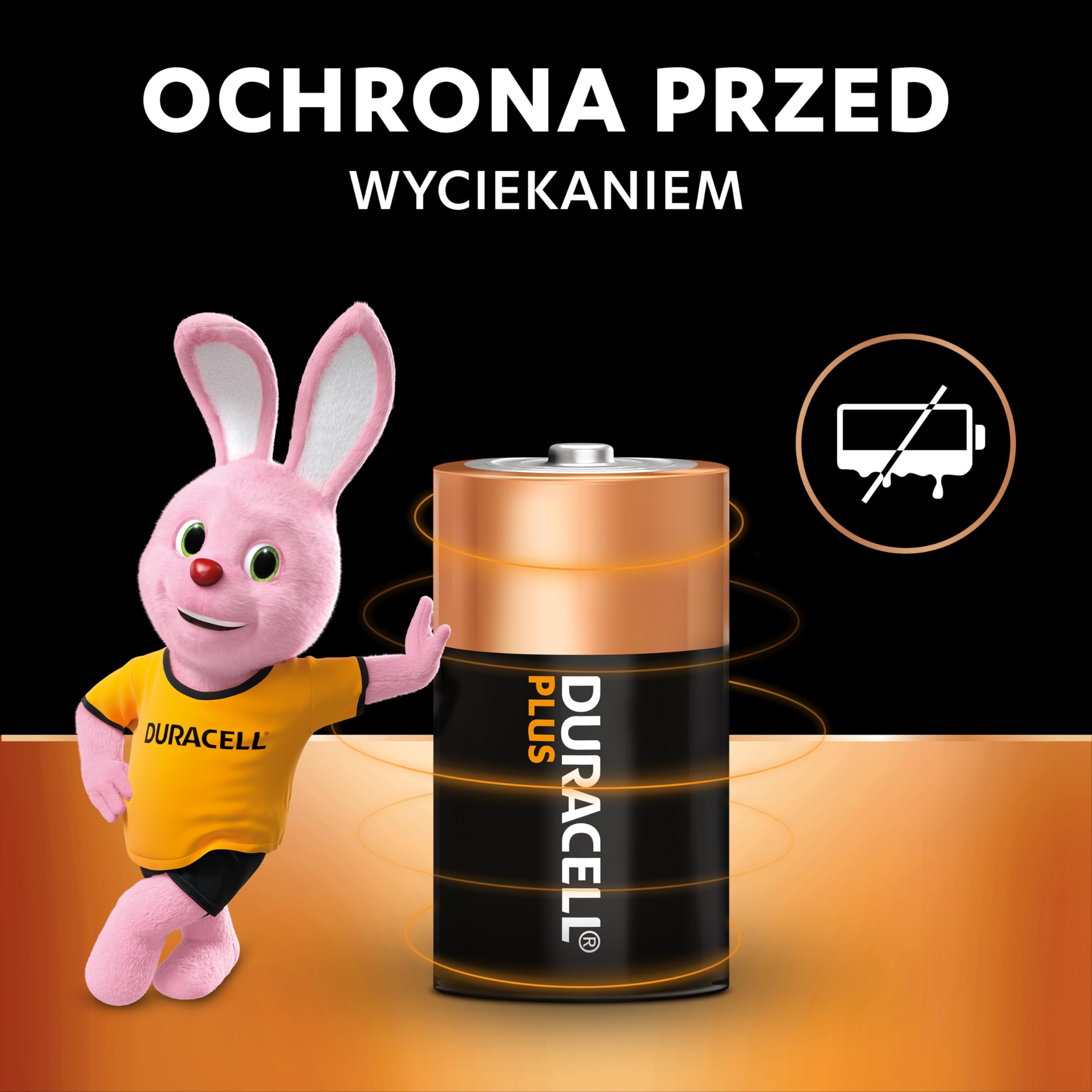 Duracell Baterie Plus D (20 sztuk) - alkaliczne 1,5 V - 100% gwarantowana żywotność - Niezawodność dla codziennych urządzeń - 0% opakowania z tworzywa sztucznego - 10-letnie przechowywanie - LR20