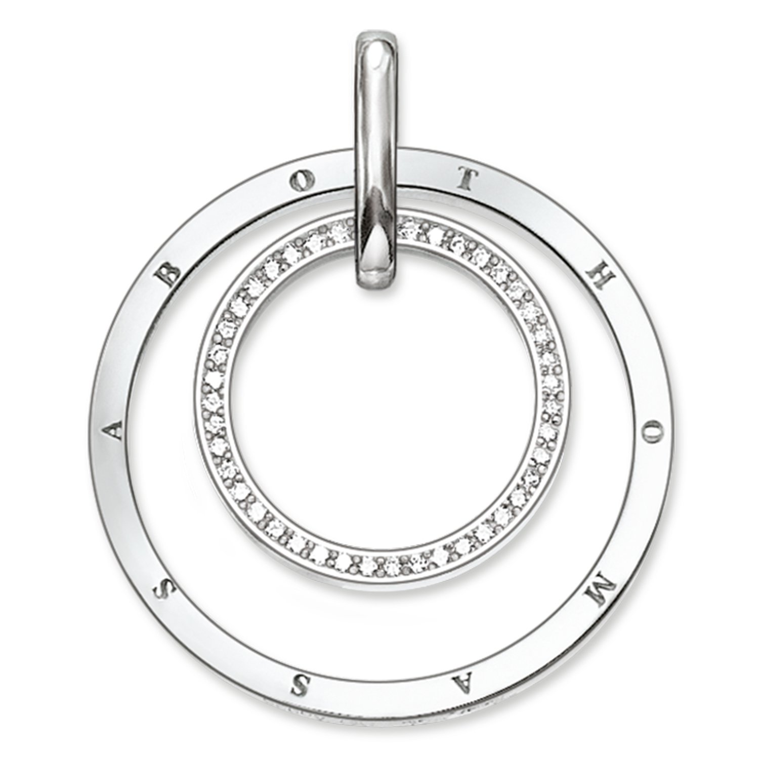 THOMAS SABO Donna Argento Collana con Ciondolo KE1903 051 14 L40v : THOMAS SABO