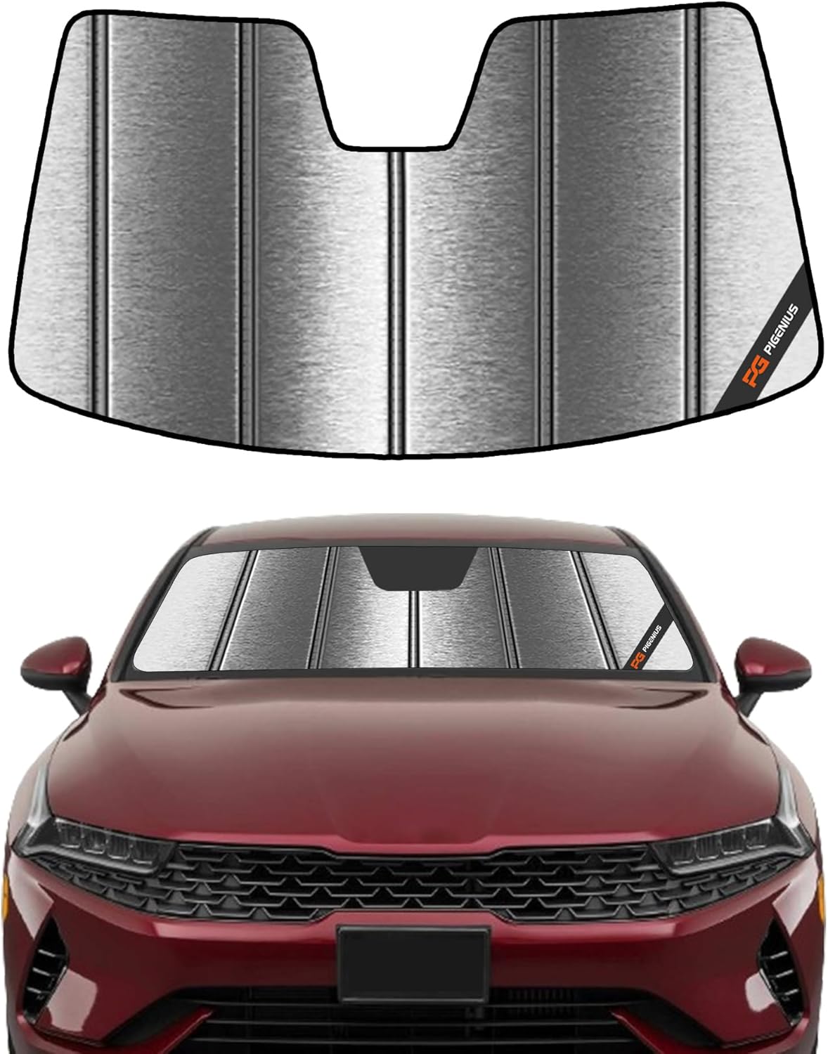 Windshield Sunshade for Kia K5 2021-2026 Front Window Sun Shade - AstraGuard