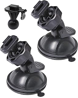 Suction Cup Mount for Yi Dash Cam 2.7', Uniden Dashcam, Black Box G1w Dash Camera etc, Hold Tightly Removeable Easy to Install and Stand Heat, 2 Pcs