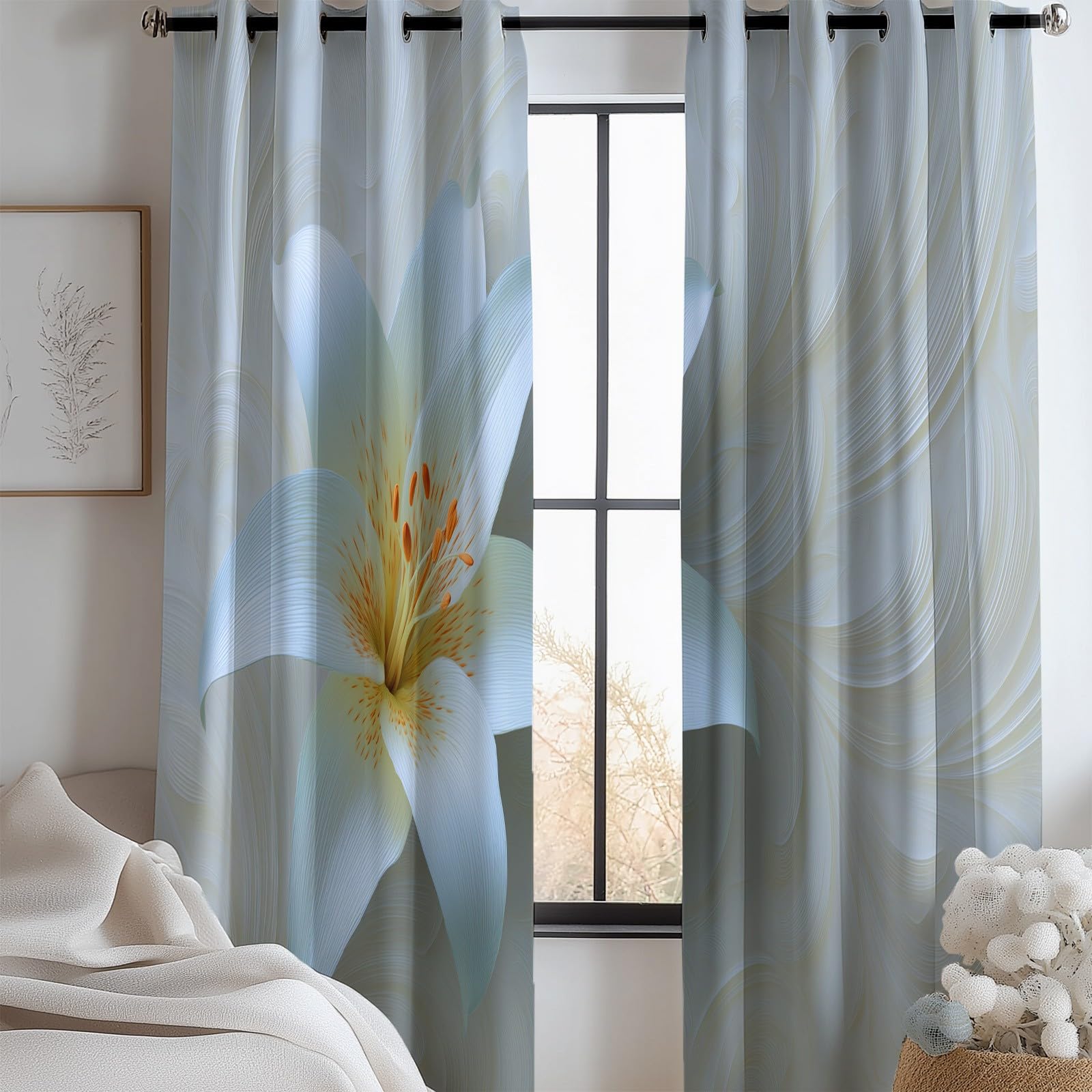 Rideaux isolants thermiques pour salon et chambre déco élégante