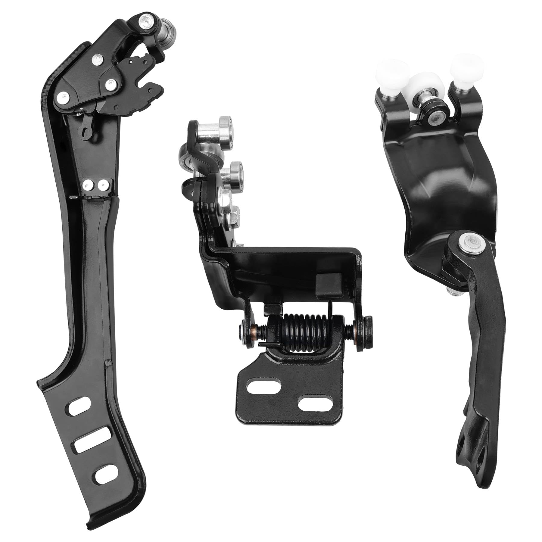 Photo 1 of 3PCS Right Side Sliding Door Hinge Roller Upper Middle Lower Assembly Set- Compatible with 2015-2019 Ford Transit-150/250/350/350 HD - Replacement KK3Z1525028AA KK3Z1525028E