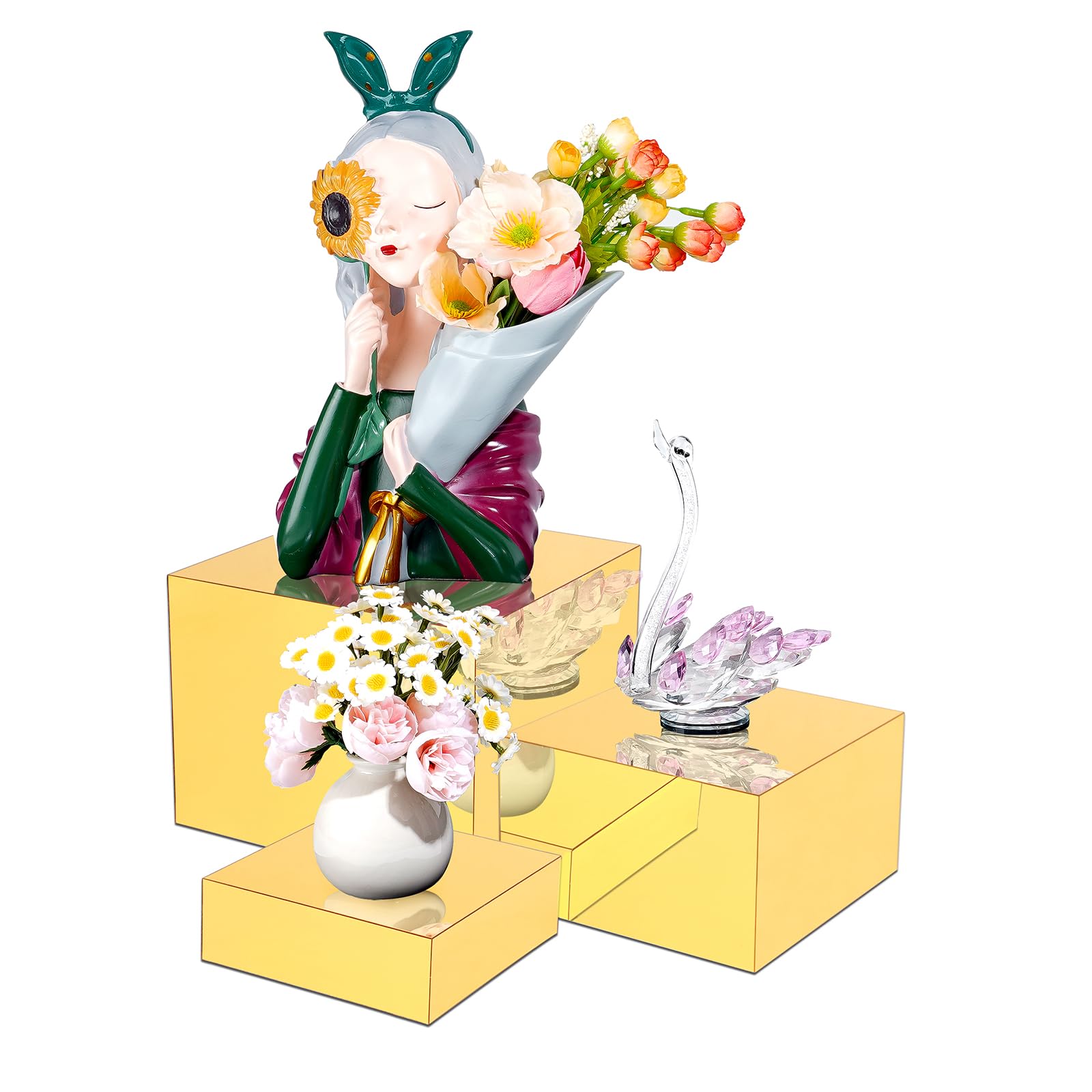 3 Pcs Acrylic Risers for Display 8