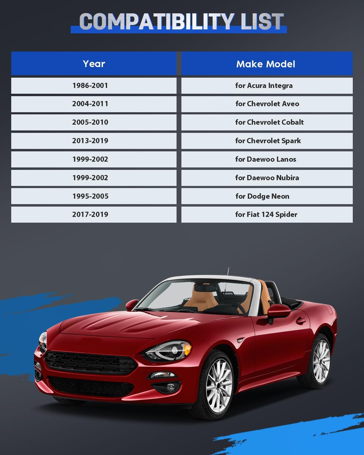 ECCPP 4PCS change bolt pattern from 4x100 to 4x4.5 Wheel Adapters Conversion 1" 4 Lug 12x1.5 67.1mm hub for 2004-2011 for Chevrolet Aveo| 2005-2010 for Chevrolet Cobalt| 1980-2005 for Honda Civic