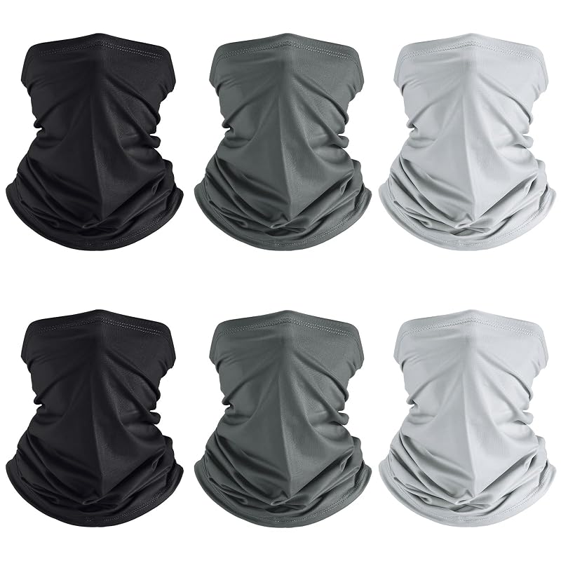 Geyoga Neck Gaiter Cooling Face Bandana Mask for Men Classic Color 6