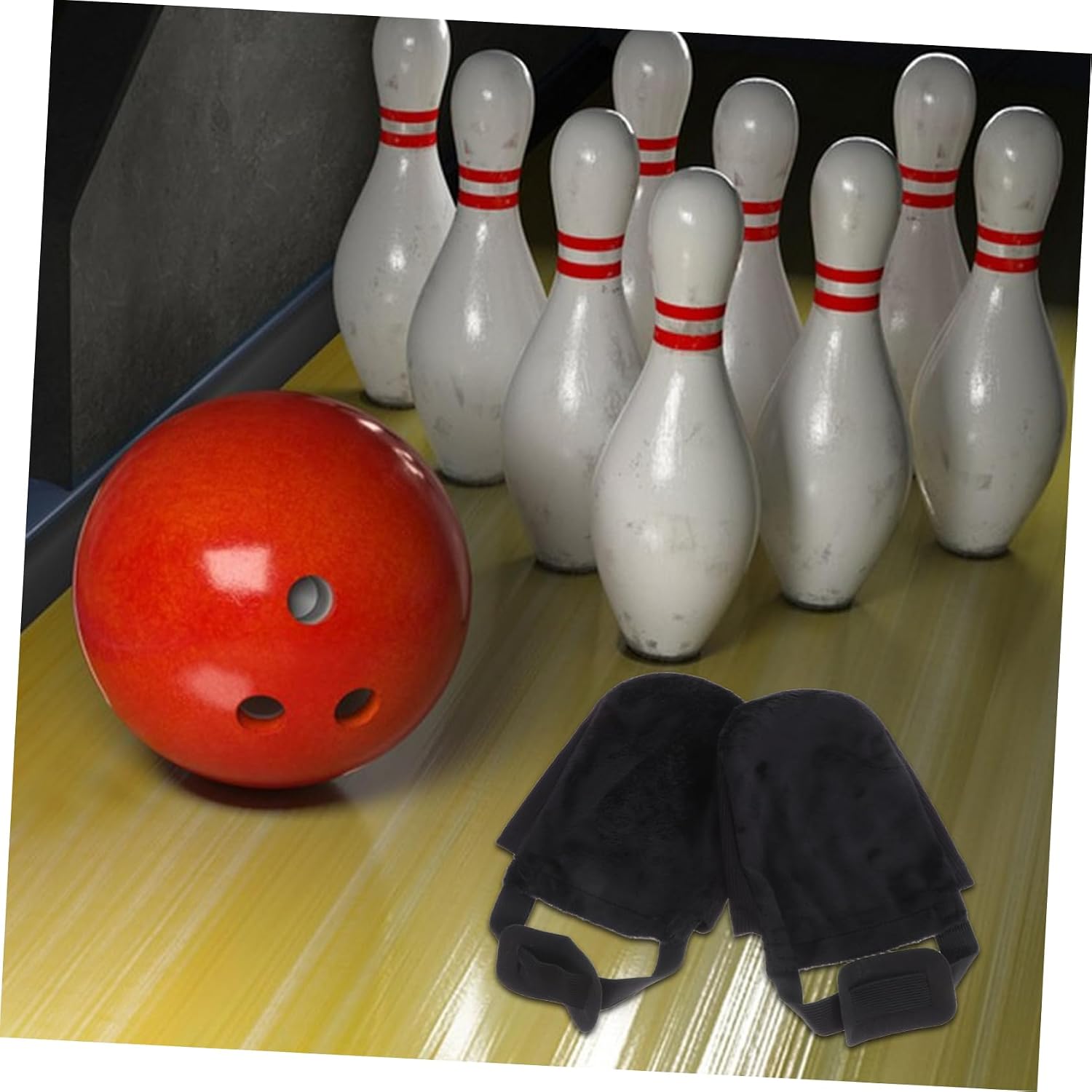 2pairs Bowling Shoes for Women Men Slider Covers Elastic Bowling Shoe Covers Mat Accessories