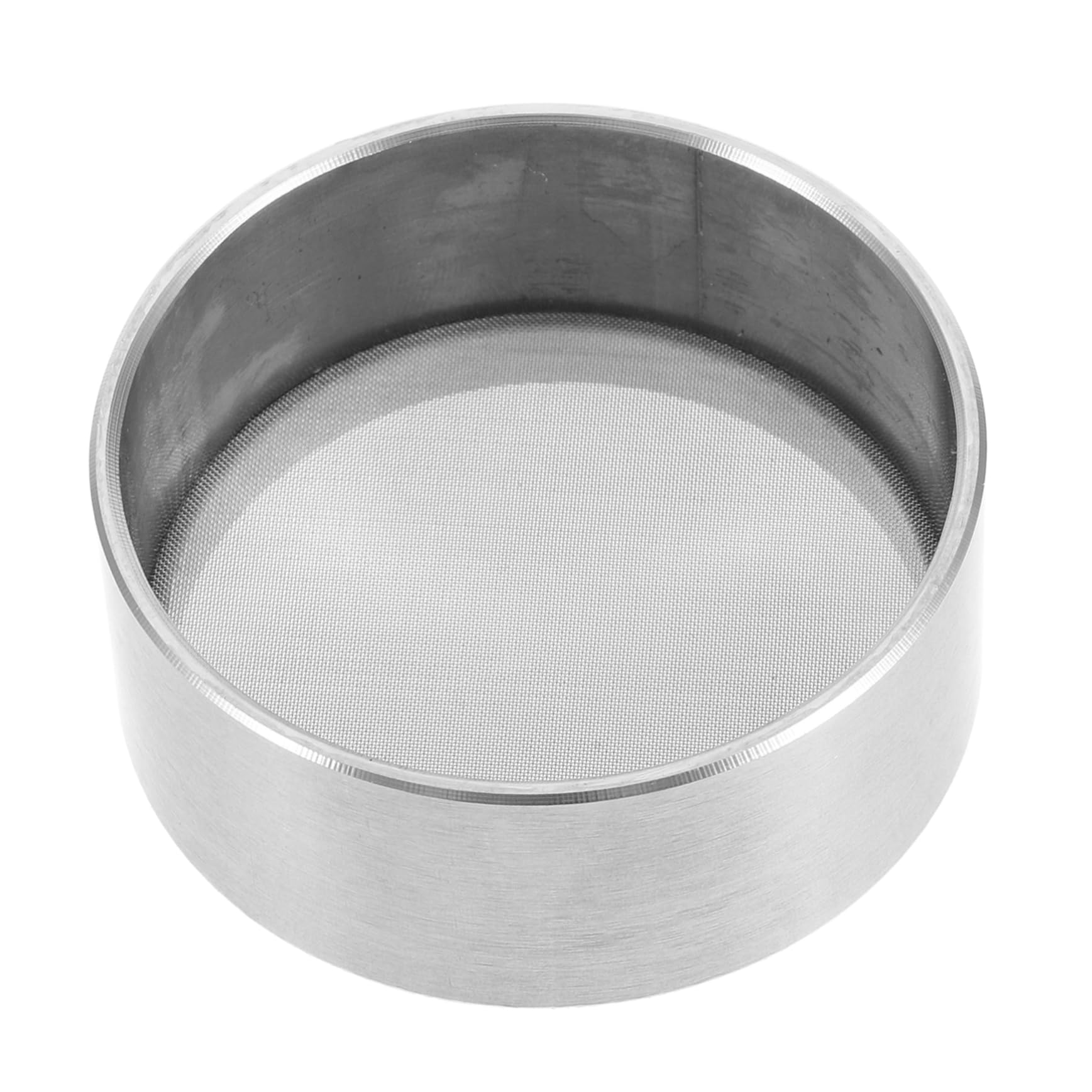 VILLFUL Stainless Steel Cell Sieve Mesh Strainer Fine Mesh Stainless Steel Strainer Metal Sieve Strainer Fine Mesh Sieve Lab Sieve Garden Mesh Sieve Mesh Screen Sieves Test Sieves Silver